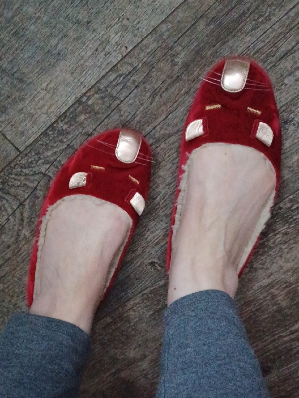 Marc By Marc Jacobs Velour Cat Face Flats - Picture 15 of 16